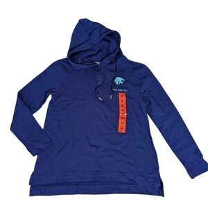 Kansas State KSU purple Pride knit hoodie by Champion NWT Sz M